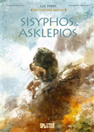 Clotilde Bruneau, Luc Ferry, Gianenrico Bonacorsi - Mythen der Antike: Sisyphos & Asklepios (Graphic Novel)
