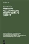 Heinrich Brandt - Über das quadratische Reziprozitätsgesetz