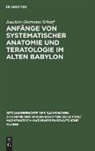 Joachim-Hermann Scharf - Anfänge von systematischer Anatomie und Teratologie im Alten Babylon