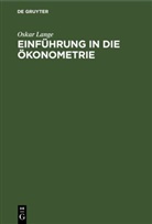 Oskar Lange - Einführung in die Ökonometrie