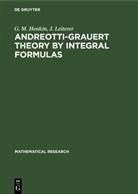 G. M. Henkin, J. Leiterer - Andreotti-Grauert Theory by Integral Formulas