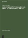 Wilhelm Spiegelberg - Demotische Papyrus von der Insel Elephantine, I: Nr. 1-13