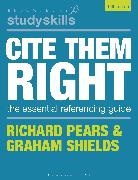 Richard Pears, Pears Richard, Graham Shields, Shields Graham - Cite Them Right
