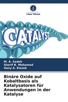 Hany A Elazab, Hany A. Elazab, Sherif B Mohamed, Sherif B. Mohamed, M A Sadek, M. A. Sadek - Binäre Oxide auf Kobaltbasis als Katalysatoren für Anwendungen in der Katalyse