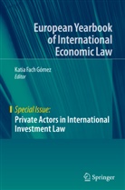 Katia Fach Gómez - Private Actors in International Investment Law