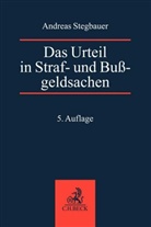 Bernd Rösch, Andreas Stegbauer, Andreas (Dr.) Stegbauer - Das Urteil in Straf- und Bußgeldsachen