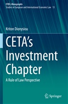 Kriton Dionysiou - CETA's Investment Chapter