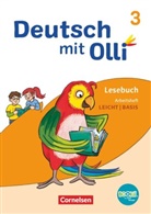 Andrea Sperr, Brigitte Umkehr, Simone Eutebach, Sylvia Gredig, Simone Eutebach, Andrea Sperr... - Deutsch mit Olli - Lesen 2-4 - Ausgabe 2021 - 3. Schuljahr