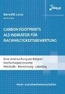 Benedikt Lorse - Carbon Footprints als Indikator für Nachhaltigkeitsbewertung