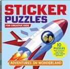 Gakken Early Childhood Experts, Kenichiro Mogi - Sticker Puzzles; Adventures in Wonderland