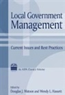 Wendy L. Hassett, Hassett Wendy L., Douglas J. Watson, Watson Douglas J. - Local Government Management