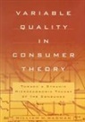 W.M. Wadman - Variable Quality in Consumer Theory