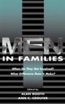 Alan Booth, Ann C. Crouter, Crouter Ann C. - Men in Families