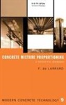 Francois De Larrard, François de Larrard - Concrete Mixture Proportioning