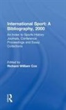 Richard William Cox, Cox Richard William - International Sport: A Bibliography, 2000