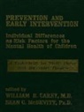 William B. Carey, Carey William B., Sean C. Mcdevit, McDevit Sean C. - Prevention And Early Intervention