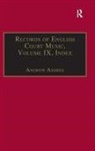 Andrew Ashbee - Records of English Court Music
