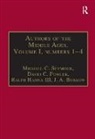 J. A. Burrow, Burrow J. A., David C. Fowler, Michael C. Seymour - Authors of the Middle Ages. Volume I, Nos 1–4