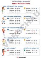 Hendrik Simon, Nina Simon, Karl-Heinz Keller, Peter Pfaff - Das Übungsheft Mathematik 2 - Poster Meine Rechentricks