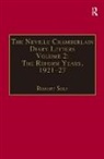 Robert Self, Self Robert - The Neville Chamberlain Diary Letters