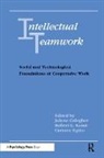 Carmen Egido, Egido Carmen, Jolene Galegher, Galegher Jolene, Robert E. Kraut, Kraut Robert E. - Intellectual Teamwork