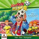 Frauke Nahrgang - Die Teufelskicker - Alle Balla-Balla!, 1 Audio-CD (Audiolibro)