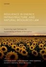 Catherine (Associate Professor Banet, Catherine Banet, Iñigo del Guayo, Milton Fernando Montoya, Hanri Mostert, Mostert Hanri... - Resilience in Energy, Infrastructure, and Natural Resources Law