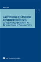 Jonas Lauel - Auswirkungen des Planungssicherstellungsgesetzes