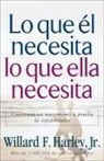 Willard F Harley, Willard F. Harley - Lo Que Él Necesita, Lo Que Ella Necesita