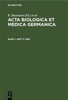 R. Baumann, H. Dutz, A. Graffi - Acta Biologica et Medica Germanica - Band 1, Heft 3: 1958