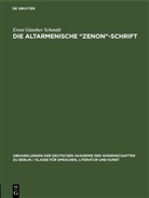 Ernst Günther Schmidt - Die Altarmenische "Zenon"-Schrift