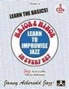 Jamey Aebersold - Jamey Aebersold Jazz -- Learn to Improvise Jazz -- Major & Minor in Every Key, Vol 24: Learn the Basics!, Book & 2 CDs