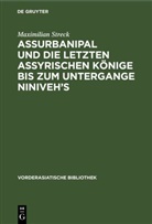 Maximilian Streck - Assurbanipal und die letzten assyrischen Könige bis zum Untergange Niniveh's