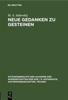 M. A. Sadovskij - Neue Gedanken zu Gesteinen