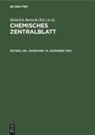 Heinrich Bertsch, Wilhelm Klemm, Maximilian Pflücke - Chemisches Zentralblatt - 50/1955, 126. Jahrgang: 14. Dezember 1955