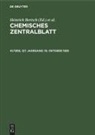 Heinrich Bertsch, Wilhelm Klemm, Maximilian Pflücke - Chemisches Zentralblatt - 41/1956, 127. Jahrgang: 10. Oktober 1956