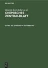 Heinrich Bertsch, Wilhelm Klemm, Maximilian Pflücke - Chemisches Zentralblatt - 41/1961, 132. Jahrgang: 11. Oktober 1961