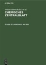 Heinrich Bertsch, Wilhelm Klemm, Maximilian Pflücke - Chemisches Zentralblatt - 19/1956, 127. Jahrgang: 9. Mai 1956
