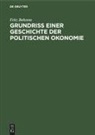 Fritz Behrens - Grundriss einer Geschichte der politischen Okonomie