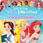 Derek Harmening, Pi Kids - Disney Princess: I See a Princess! Lift-A-Flap Look and Find