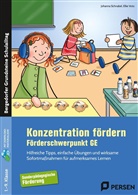 Johanna Schnabel, Elke Voto - Konzentration fördern im Förderschwerpunkt GE