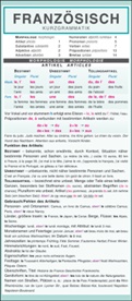 Vratislav Slezák, Vratislav (Dr. phil.) Slezák - Leporello: Französisch Kurzgrammatik - Die komplette Grammatik im Überblick