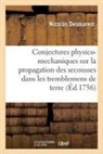 Nicolas Desmarest, Desmarest-n - Conjectures physico mechaniques