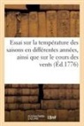 Collectif - Essai sur la temperature des