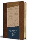 Reina Valera Revisada 1960 - Biblia RVR60 letra grande tamaño manual, simil piel canela con nombres de Dios / Spanish Bible RVR60 Handy Size Large Print Leather soft Brown with Names of Go
