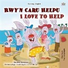 Shelley Admont, Kidkiddos Books - I Love to Help (Welsh English Bilingual Children's Book)