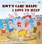 Shelley Admont, Kidkiddos Books - I Love to Help (Welsh English Bilingual Children's Book)