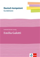 Gotthold Ephraim Lessing - Kurslektüre Gotthold Ephraim Lessing: Emilia Galotti, m. 1 Beilage