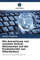 Andrea Potgieter - Die Auswirkung von sozialen Online-Netzwerken auf die Produktivität von Mitarbeitern