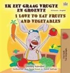 Shelley Admont, Kidkiddos Books - I Love to Eat Fruits and Vegetables (Afrikaans English Bilingual Children's Book)